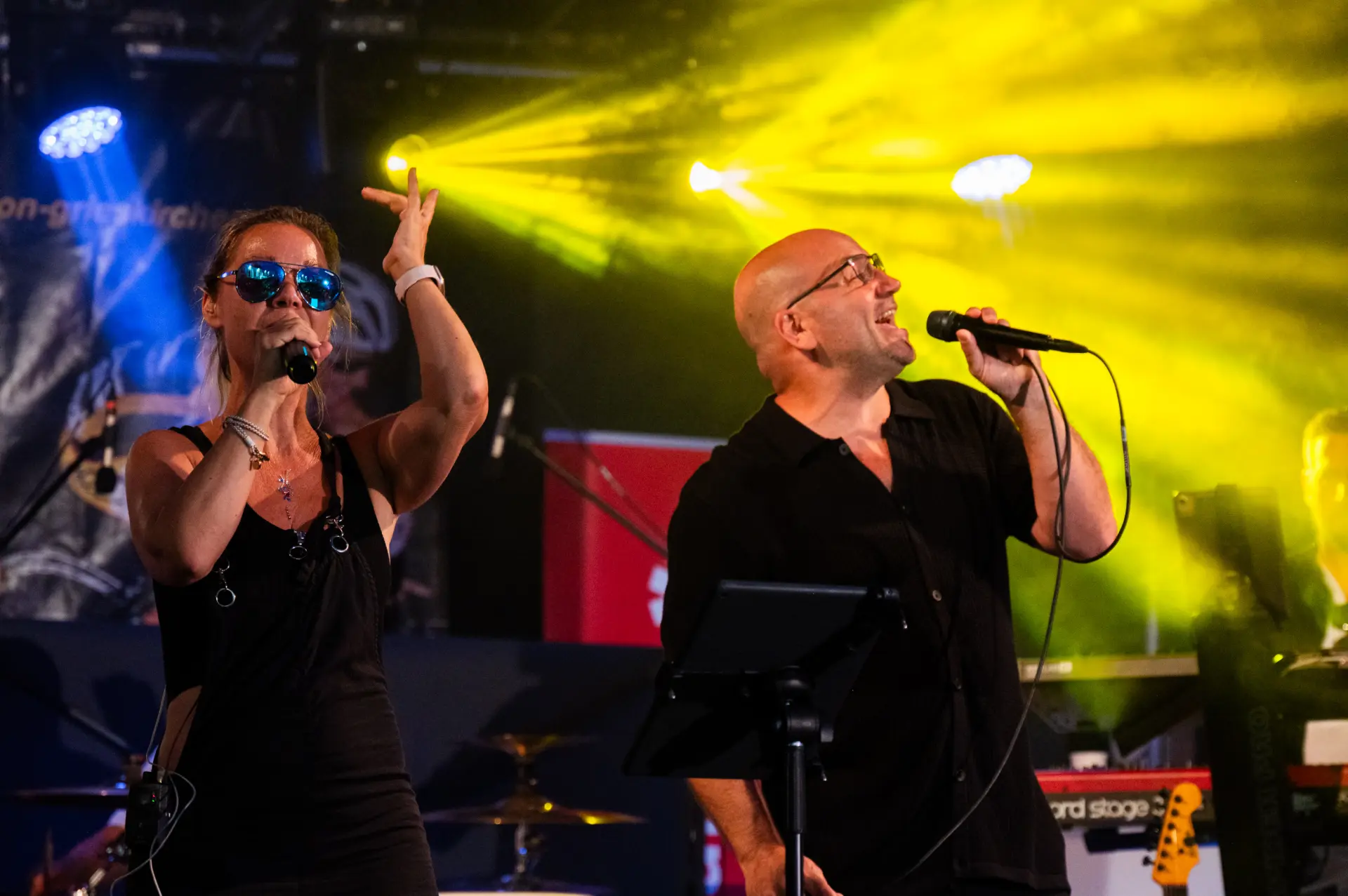 Rockband AmPm bei Radmarathon in Grieskirchen